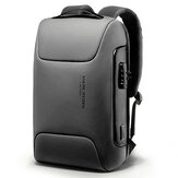 Mark Ryden MR9116 Αντικλεπτική τσάντα πλάτης Τσάντα ώμου με φόρτιση USB για οικονομικούς λόγους Βαλίτσα για άνδρες που ταξιδεύουν για επαγγελματικούς λόγους για υπολογιστή 15,6 ιντσών