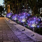 Güneş Havai Fişek Dize Işık 60/105/160 LED Lamba Outdoor Bahçe Parti Noel Süslemeleri Işıkları