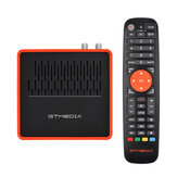 جهاز استقبال تلفزيون GTMEDIAGTcombo 2 في 1 Amlogic S905X3 Smart TV Box DVB-S2X T2 الفضائي 2GB رام 16GB ROM Android 9.0 H.265 HD 4K 2.4G 5G WIFI bluetooth دعم بطاقة CA IPTV Youtube Netflix for Disney