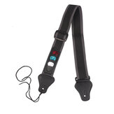 Nylon Guitar Strap with Three Pick Holder Strap with for Electric Acoustic Bass Guitar