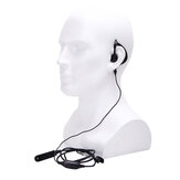سماعة الرأس للمحادثة الثنائية والراديو واكي توكي Earpiece Headset Headphone MIC PTT لجهازي Baofeng UV-9R Plus BF-A58 BF-9700
