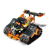 Mould King DIY Smartes RC Roboter Auto Bausteinsatz Programmierbar über Bluetooth APP/2.4G Stick Control Assembled Robot Toy