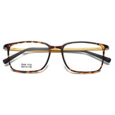 Unisex TR90 Quadratische optische Brille Schutzbrille Retro-Brille