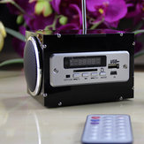 DIY 2x3W Multifunctionele Bluetooth Draadloze Kleine Versterker Luidsprekerset met MP3 AUX-radiofunctie