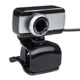 HD USB asztali számítógépes laptop digitális webkamera mikrofonnal