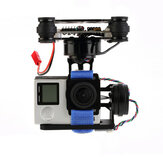 3 Eksen Fırçasız Kamera Gimbal Kontrolör Desteği ile CNC Metal 3-4S 180g Işık GoPro OSMO Action Kameras FPV RC Drone