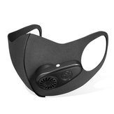 Nova máscara facial de fornecimento de ar fresco, máscara elétrica inteligente antnévoa para purificar o pó e a poluição