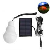 Lampe d'urgence d'extérieur portable rechargeable à énergie solaire de 3W et 12 LED pour le camping, la cour et les situations d'urgence