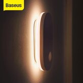 Baseus® PIR Motion Sensor Night Light Human Induction Backlight Magnetic LED Light Rechargeable Bedside Lamp Wall Lamp For Home for ZigBee