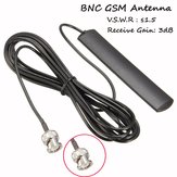 Montar 30MHz-1200MHz antena scanner de rádio BNC vidro colar gsm banda completa móvel