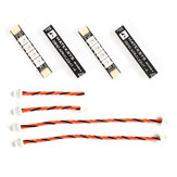 4 PC Matek System 2812ARM-4 5V WS2812 Striscia LED Luci Notturne RC con 4 Lampade per RC Drone FPV Racing
