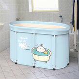 Портативная толстая складная ванна для взрослых с крышкой для парной комнаты и сауны