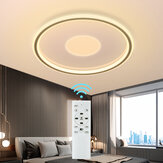 36W 40CM LED Ceiling Light Concentric Circles Dimmable Ceiling Lamp w/Remote AC185-265V