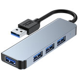 Station d'accueil de concentrateur USB 3.0 Mechzone 4 en 1 adaptateur USB avec USB 2.0 et USB 3.0 pour PC portable Matebook HUAWEI XIAOMI Macbook Pro BYL-2013U
