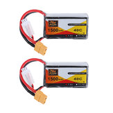 2 μπαταρίες LiPo ZOP Power 7.4V 1500mAh 40C 2S XT60