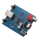 DACデコーダーPCM2704 USBからS/PDIFサウンドカードボード3.5mmアナログ出力同軸ハイファイモジュール
