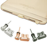 Σετ Προστασίας Σκονης Αλουμινίου για Θύρα Micro USB + Ταπάκια Για την υποδοχή ακουστικών + Βελόνα SIM Κάρτας για Έξυπνο Τηλέφωνο