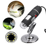 1600X 8 LED USB Zoom 3 In1 رقمي Microscope Portable Biological USB Microscope Magnification 