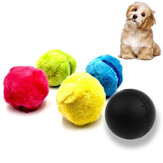 4'lü Set Sihirli Rulo Top Oyuncak Otomatik Rulo Topu Evcil Kedi Köpek Oyuncakları Avcı Köpek Malzemeleri