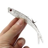 5 sztuk 9,5 cm sztucznej przynęty na ryby z silikonu z miękką przynętą na ryby