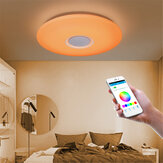 RGB LED блuetooth проигрыватель музыки потолочный светильник с возможностью регулировки яркости через приложение и управлением голосом