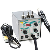 Quick 706W+ 2 In 1 SMD BGA Rework Station Hot Air Spear Desoldering Station for Phone Repair Welding Tool