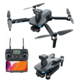 JJRC X19 PRO 5G WIFI FPV GPS mit 4K HD Dual Kamera 2-Achsen EIS Gimbal 360° Hindernisvermeidung 25 Minuten Flugzeit Brushless RC Drone Quadcopter RTF