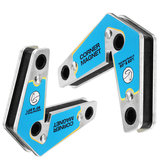 2 suportes magnéticos para soldagem Suporte de ímã de canto de uso duplo Ferramentas de solda de 60/90 graus