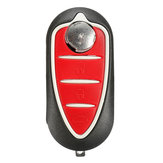 3 Button Flip Remote Key Fob Case Shell for Alfa Romeo Mito Giulietta GTO 159