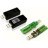 Testeur USB Détecteur de tension de courant continu numérique Power Bank Chargeur Indicateur + charge USB
