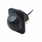 12V 170° Маленькая автомобильная камера заднего вида Small Straw Hat Водонепроницаемая Dedicated HD Night Vision Rear View Surveillance