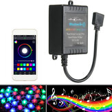 Controlador remoto de música de teléfono Bluetooth para tira de luces LED RGB 5050/3528 12V