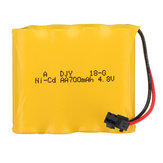 4.8V 700mAh 4S Ni-Cd-batterij SM-stekker voor 23211 1/20 2.4G Rc auto-onderdelen
