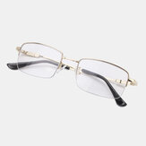 Unisex-Falt-Halbrahmen-Anti-Blau-Licht-Zoom-Brille mit Mehrfachfokus, Farbwechsel-Brille zum Lesen für Alterssichtigkeit