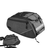 Велосипедная сумка на заднем багажнике Водонепроницаемая сумка для велосипеда с отражающей полосой Безопасный грузовой носильный карман для поездок Снабжение для хранения цикла