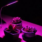 4.5W Full Spectrum 27 LED Pflanze wachsen Licht DC5V / USB Metall flexibel Tube