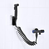 Stainless Steel Handheld Douche Bidet Spray Shower Head Toilet Adapter Hose Kit Washing Machine Adapter