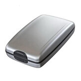 Portatarjetas de metal RFID antirrobo, bolsa colgante para tarjetas de crédito, portatarjetas de metal para tarjetas de visita, impermeable, de aluminio