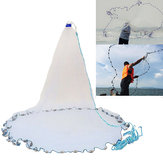 3m 4,2m 5,4m 6,6m Hand Cast Fishing Net Spin Network Bait Fish Net Sinker
