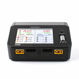 ToolkitRC M6DAC AC 200W DC 700W 15A*2 Caricabatterie intelligente per batterie Lipo 1-6S con scarico, doppio canale QC3.0 USB-C 65W