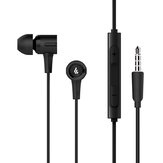 Edifier P205 Punchy Bass Earbuds 8mm Diaphragm Unit Wired Earphones with Remote Control and Microphone Headphones