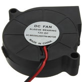 Ventilador radial para enfriamiento de 3Pcs 3D Printer de 12V DC de 50mm*50mm