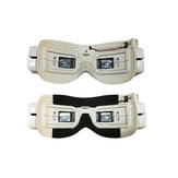 URUAV Protections de plaque frontale de fuite de lumière pour pièces de rechange de lunettes de casque vidéo de lunettes de protection Fatshark FPV