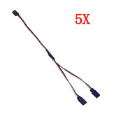 5Pcs 30cm RC Servo Y Extension Wire Cable Dupont Line For RC Models