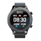 LOKMAT TIME 1,28-Zoll-Full-Touchscreen-Bluetooth-Anruf BT5.0-Herzfrequenz-Blutdruckmessgerät Lange Standby-IP67 Wasserdichte Sport-Smartwatch