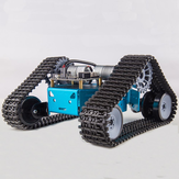 Kittenbot DIY Robô Do Carro Robô De Plástico Crawler Cinto Kit Educativo Com Motor DC