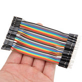 200 τεμάχια καλώδιο συνδεσμολογίας αρσενικού προς θηλυκού 10cm Dupont Wire