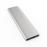 ULT-BEST SA0044 USB3.0 to M.2 NGFF SSD Enclosure Aluminum Alloy Shell Type-C Interface Notebook Hard Disk Drive Case
