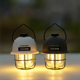 NITECORE LR40 Linterna de camping recargable por USB-C, linterna de tienda de campaña de 100LM, duración de la batería de 65 horas, 3 fuentes de luz