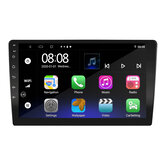 9 hüvelykes/10,1 hüvelykes 2 DIN Android 10.0 autós sztereó rádió MP5 lejátszóhoz 8 magos 4G+64G 1024x600 2.5D képernyő GPS bluetooth USB FM Carplay